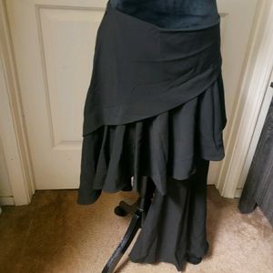 Venus high low side skirt